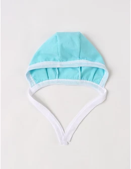 Caciulita stil TICHIE, bumbac glat, blue
