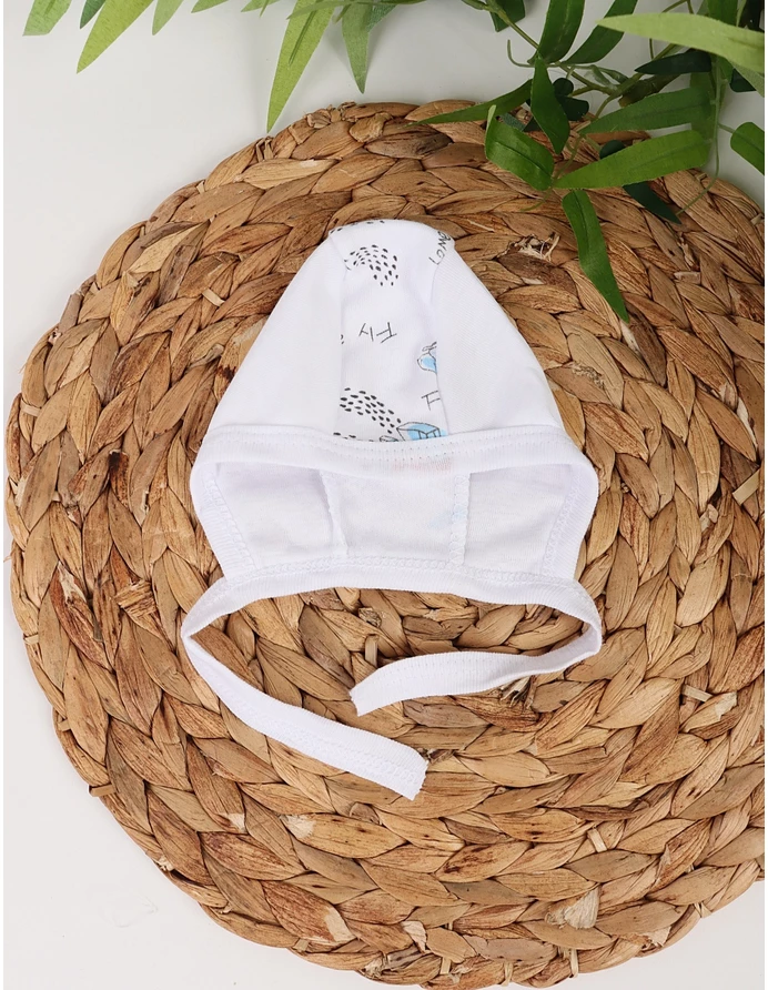 Caciulita stil TICHIE imprimeuri Fly, albastru picture - 5