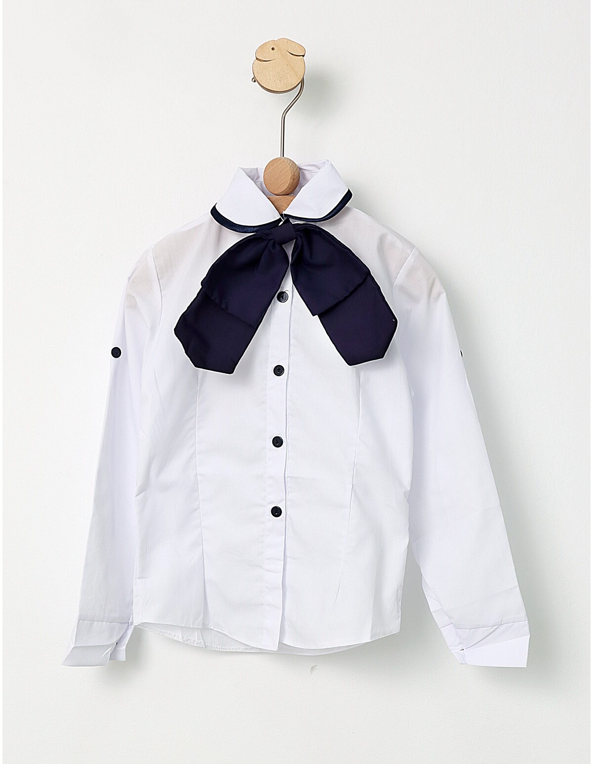 Camasa pentru fetite Back To School X3 alb