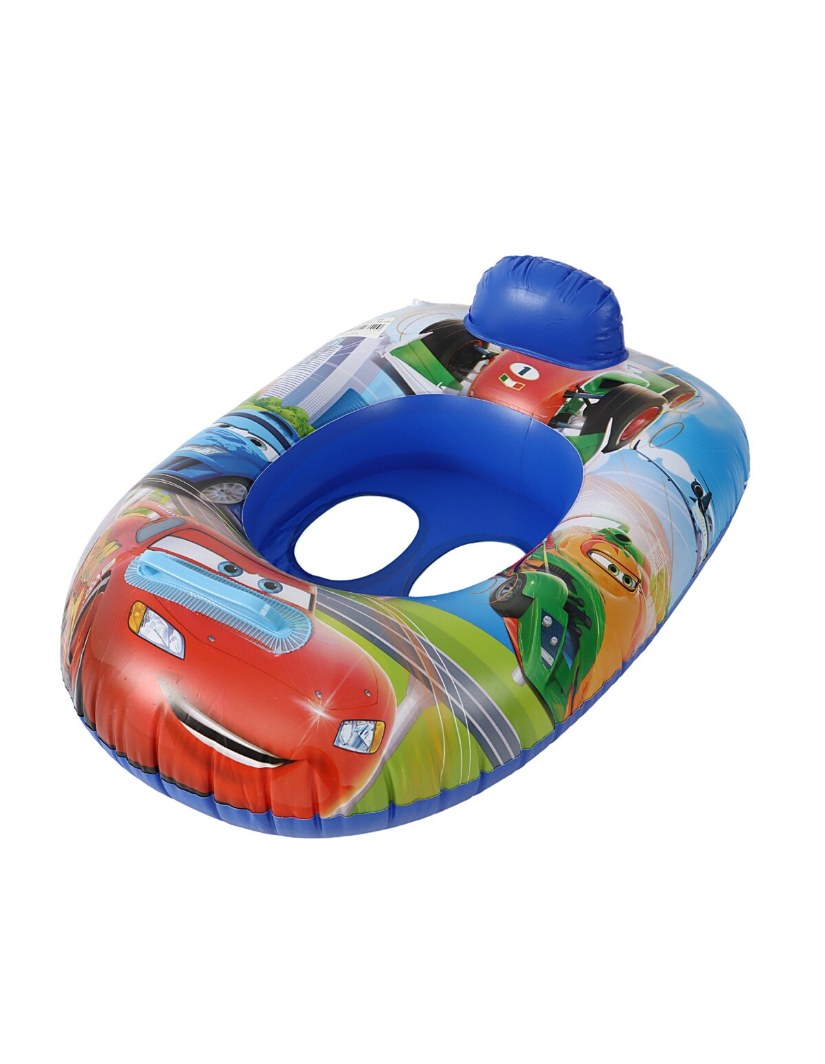 Colac gonflabil copii cars albastru 63 x 45 cm