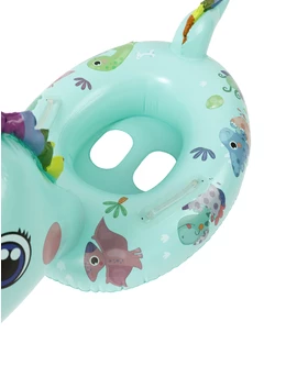 Colac gonflabil copii unicorn bleu 90 x 57 cm