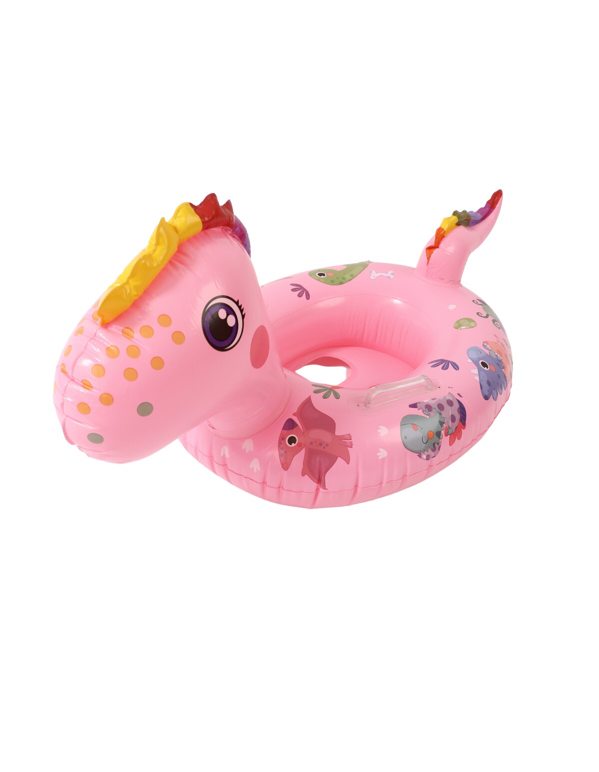 Colac gonflabil copii unicorn roz 90 x 57 cm