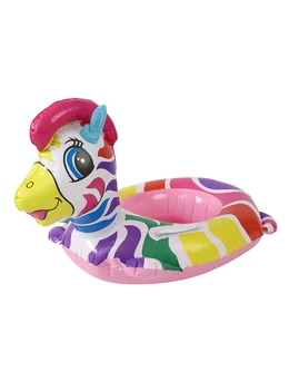Colac gonflabil copii zebra roz 63 x 45 cm