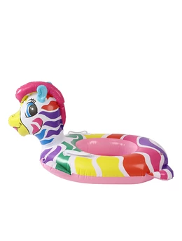 Colac gonflabil copii zebra roz 63 x 45 cm