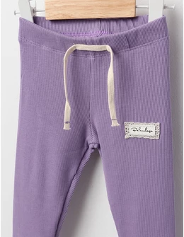 Colanti Carina rib mov