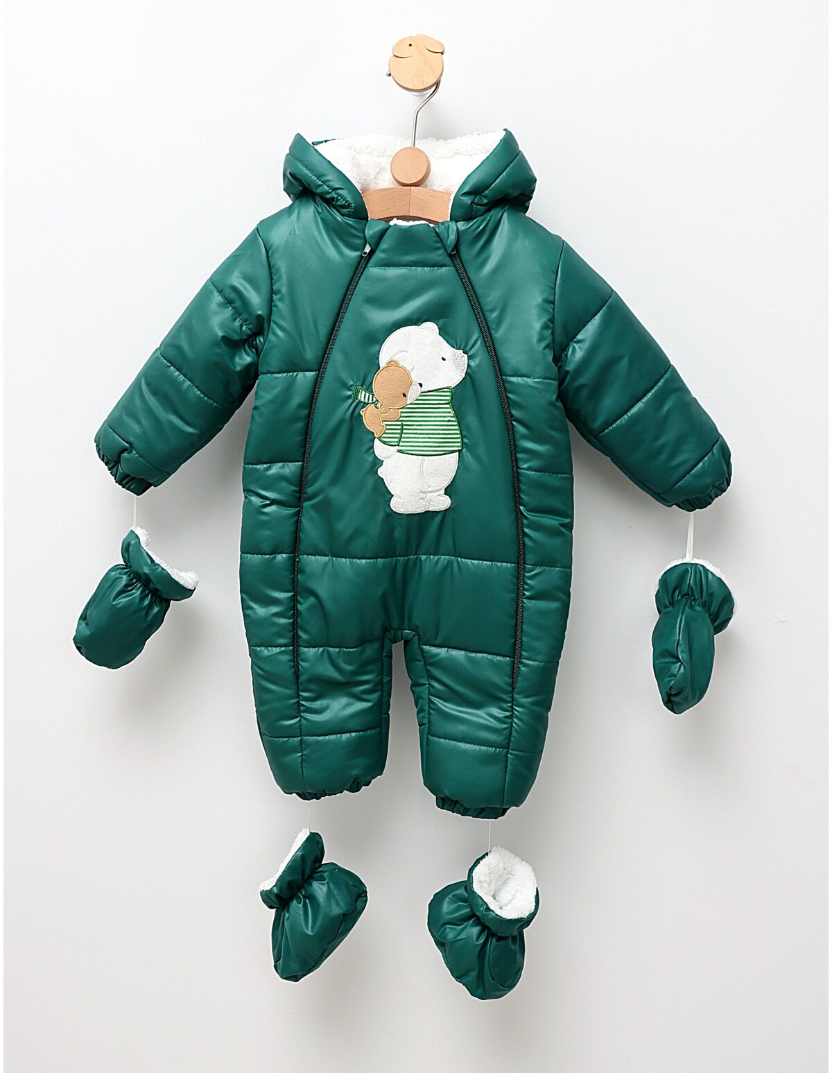 Combinezon Budde Winter Friends verde