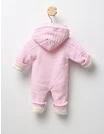 Combinezon Crosetat Winter Sky imblanit roz picture - 9