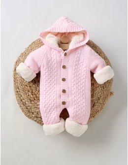 Combinezon imblanit Canario-Birds roz