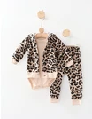 Compleu 3 piese cu body LEOPARD BABY picture - 1