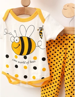 Compleu 3 piese, World Of Bees. cu glaben