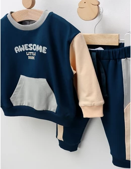 Compleu Awsome Little Dude, bleumarin