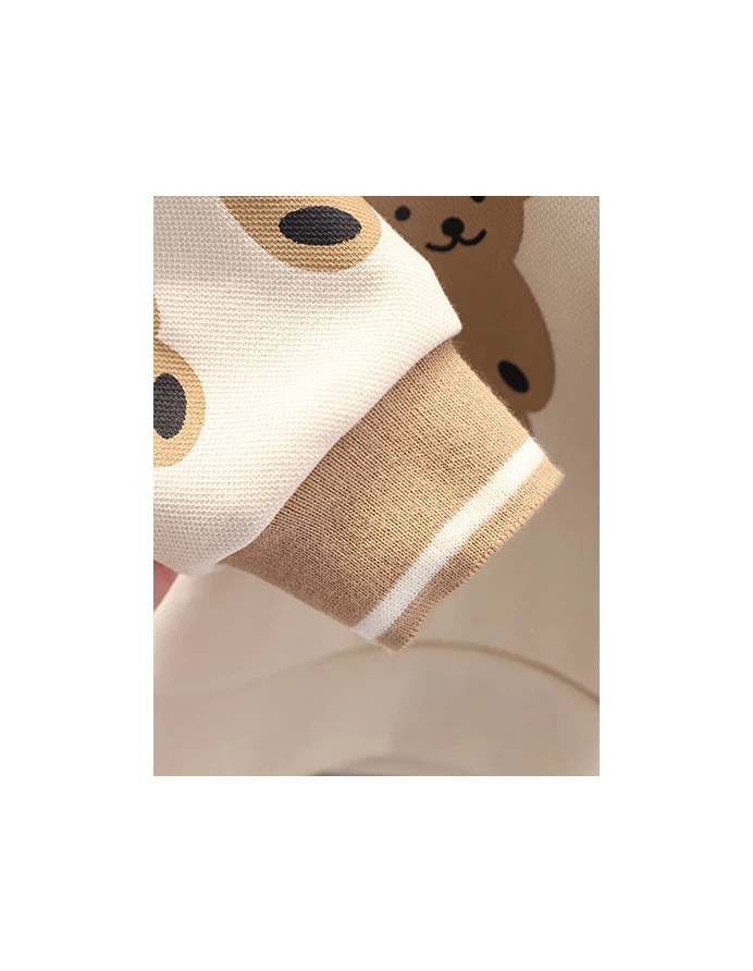 Compleu Best Bear Team model crem picture - 5