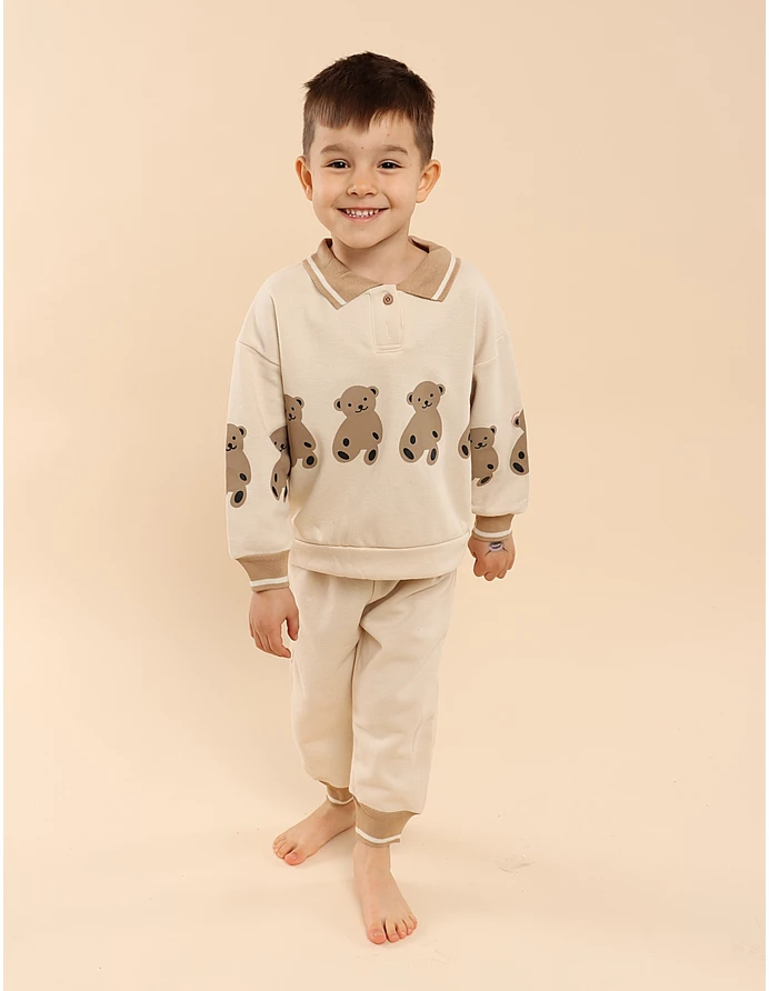 Compleu Best Bear Team model crem picture - 2