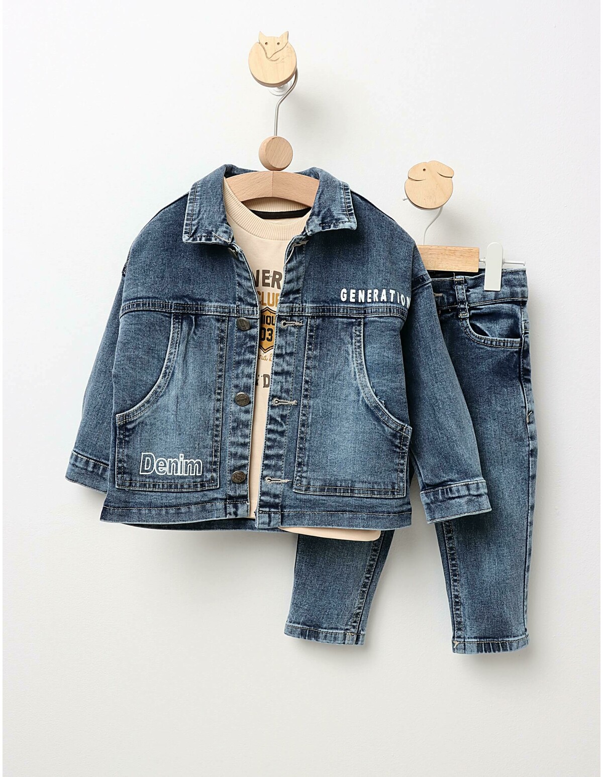 Compleu blug, Denim Generation, albastru