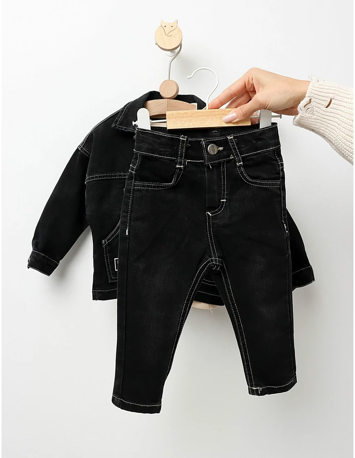 Compleu blug, Denim Generation, negru picture - 4
