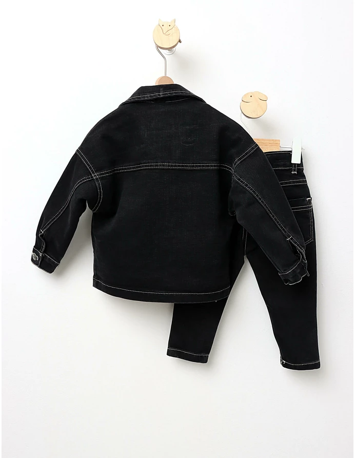 Compleu blug, Denim Generation, negru picture - 5