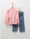 Compleu Bluza+Blug Fundite, roz picture - 4
