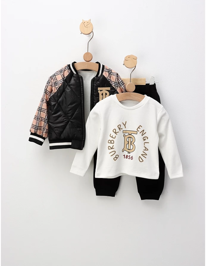 Compleu Burberry England, cu negru picture - 2