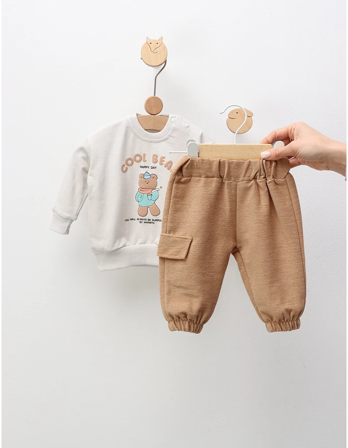 Compleu Cool Bear, cu gri picture - 3