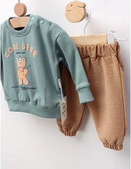 Compleu Cool Bear, cu verde