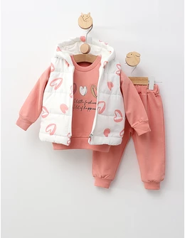 Compleu cu vesta Happiness, corai