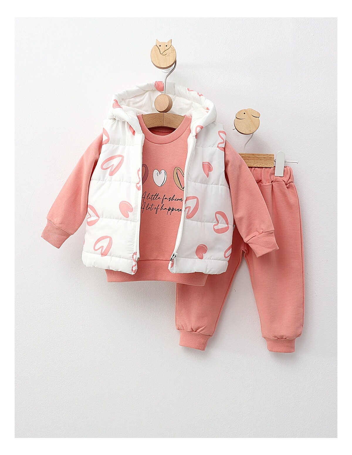 Compleu cu vesta Happiness, corai