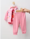 Compleu cu vesta Happy World, roz picture - 2
