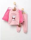 Compleu cu vesta Me&Friends, Miau, roz picture - 3