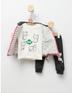 Compleu cu vesta Pink Luna cu roz-prafuit picture - 2