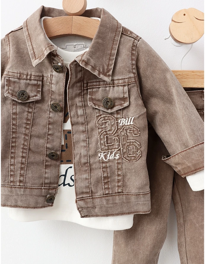 Compleu de blug Bill Kids bej picture - 2