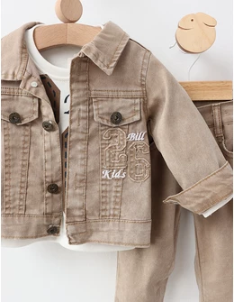 Compleu de blug Bill Kids crem