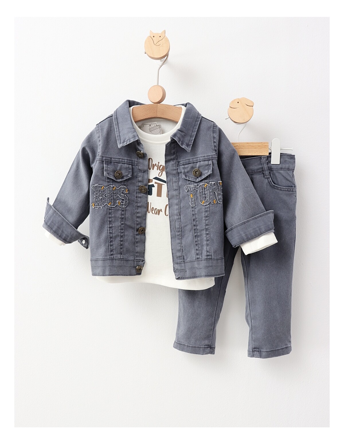 Compleu de blug Boston Boy albastru