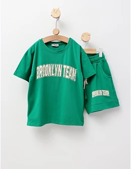 Compleu de vara, Brooklyn Team, verde