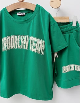 Compleu de vara, Brooklyn Team, verde