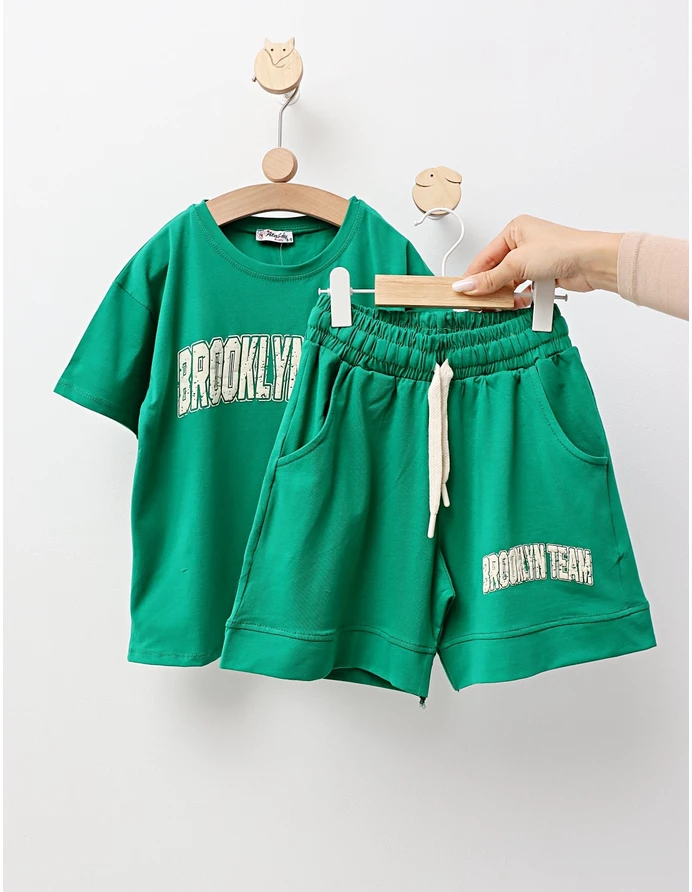 Compleu de vara, Brooklyn Team, verde picture - 3