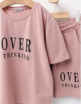 Compleu de vara, Over Thinking, roz-pudra