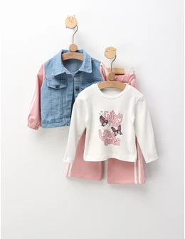 Compleu Enjoy the Little Things, cu roz