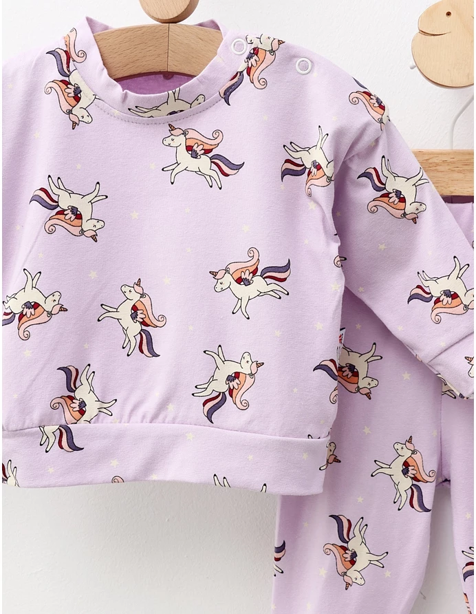 Compleu Flying Unicorn, cu mov picture - 2