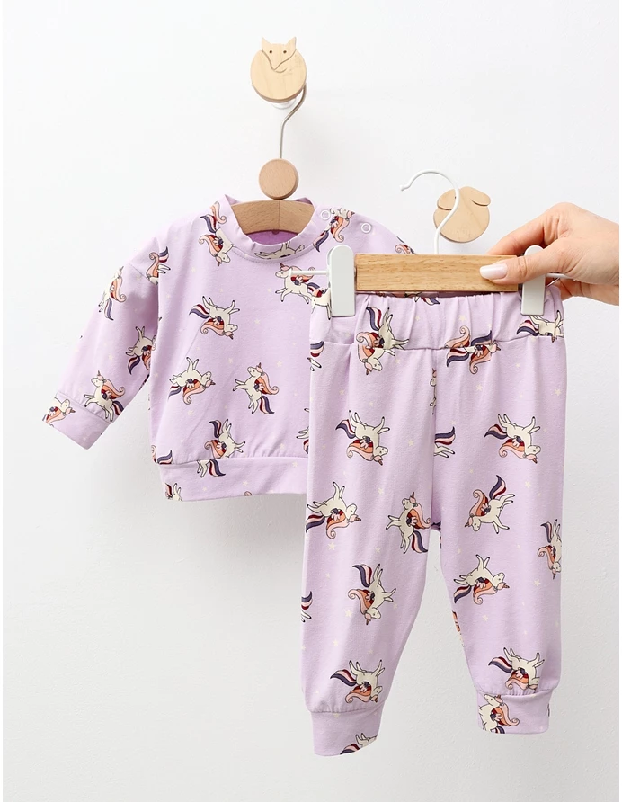 Compleu Flying Unicorn, cu mov picture - 3