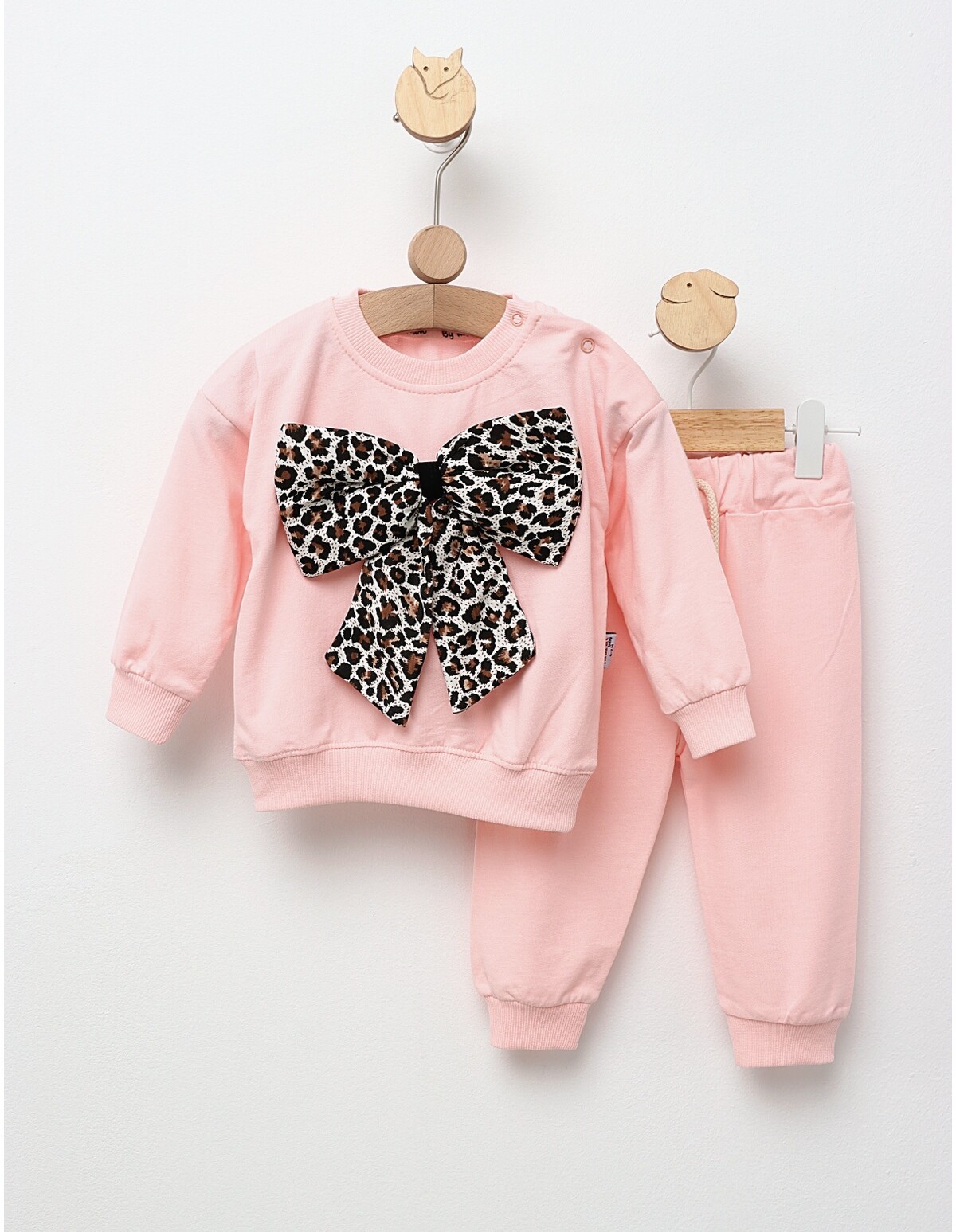 Compleu Fundita mare Leopard roz