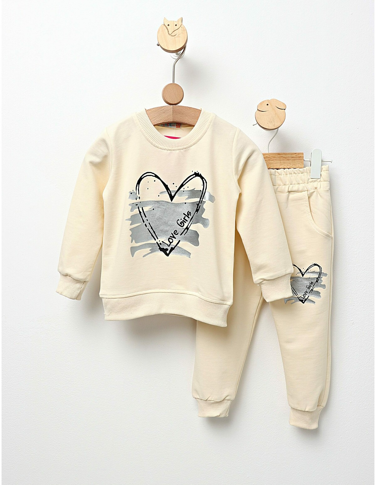 Compleu Girl Love model crem