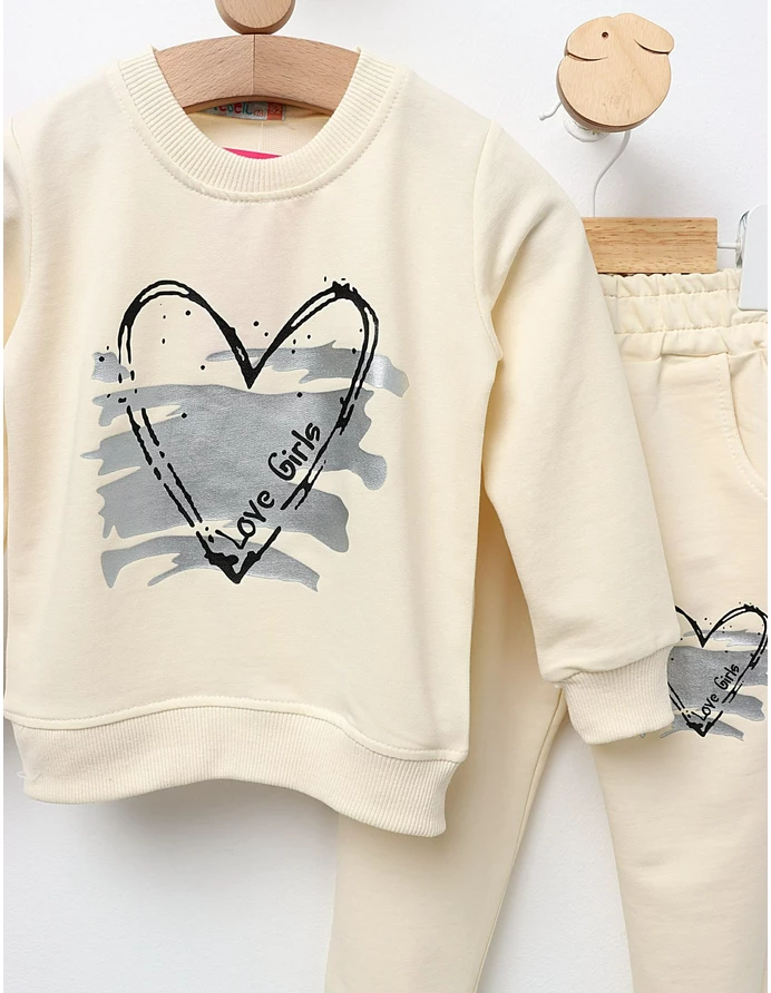 Compleu Girl Love model crem picture - 2