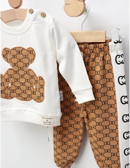 Compleu Gugci Girl, model cu maro