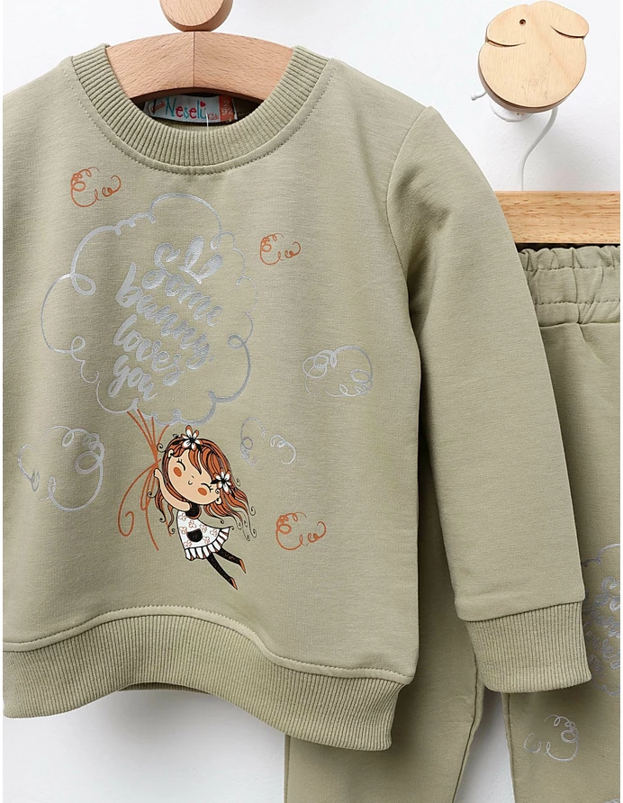 Compleu Happy Girl Love model verde picture - 2