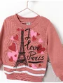 Compleu I LOVE PARIS roz prafuit 2