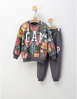 Compleu Jungle Animals, gri