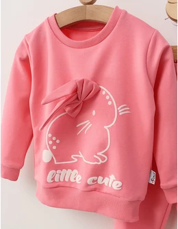 Compleu Little Cute Rabbit, roz