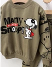 Compleu Many Faces Of Snoopy, verde picture - 2