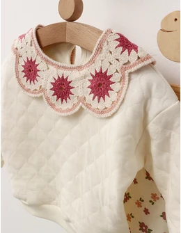 Compleu Multi Floricele, cu mov