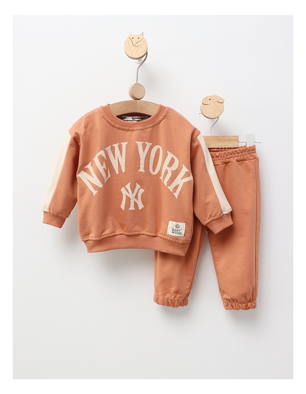 Compleu NY New York, caramiziu